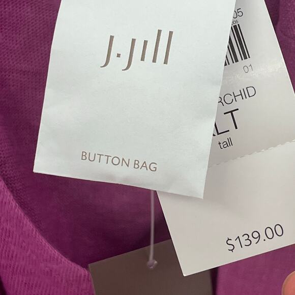 J.Jill Tall Summer Linen women’s blazer and tank top set - Picture 8 of 11